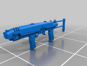 maco pulse rifle Requisiten 3d print model - Mito3D