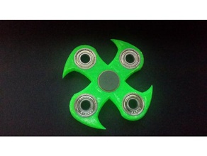 assault fidget spinners toys & games fidgetspinner hand spinner toy 3d print model - Mito3D