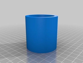 2 inch cylinder 5mm wall 3d printing tests customized 3d print model - Mito3D
