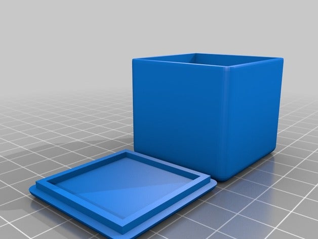 my customized simple parametric project box electronics 3D print model - Mito3D