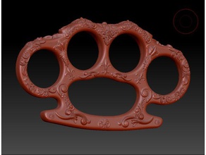 ornamented knucle hand tools 3d print model - Mito3D