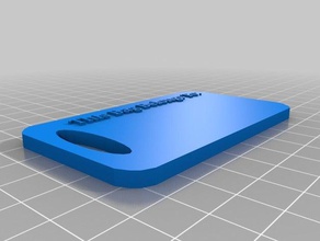 bag-tag - Zubehör 3d print model - Mito3D