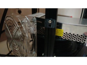 anycubic kossel pc parte la ventola di raffreddamento del monte Stampante 3d parti 3d print model - Mito3D