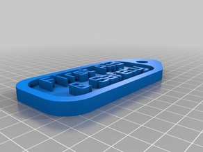 first aid & safety tag household customized 3d print model - Mito3D