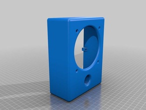 einfache Lautsprecher audio 3d print model - Mito3D