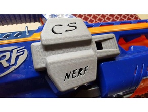 nerf rapidstrike tampa do motor A impressão 3d nerfgun blaster gun 3d print model - Mito3D