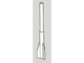 fusée dream cheeky lanceur de jouets & accessoires jeux dreamcheeky la le lance-roquettes 3d print model - Mito3D
