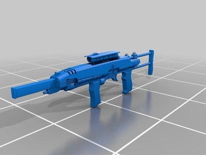 maco pulse rifle sniper version Requisiten 3d print model - Mito3D