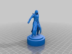 assassin's creed statue art 3d print model - Mito3D
