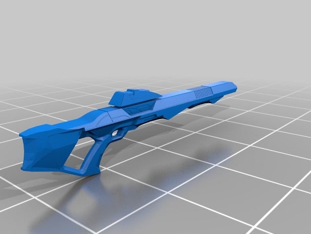 type 3 phaser fusil accessoires de jeu 3D print model - Mito3D