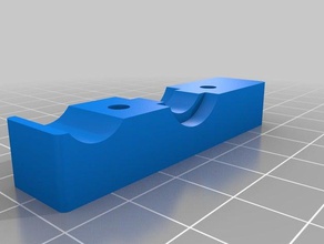 hypercube evo - tighter j-head grip 3d printer parts evolution 3d print model - Mito3D