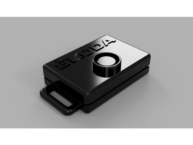 car alarm transmitter case automotive koda meta system octavia skoda 3D print model - Mito3D