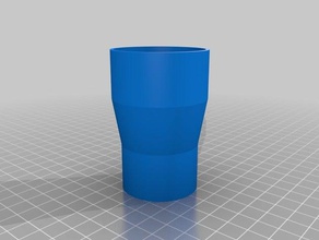 il mio personalizzato semplice tubo riduttore parti su misura 3d print model - Mito3D