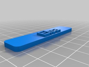 elsa sinais e logotipos personalizado 3d print model - Mito3D