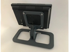 small monitor vesa mount stand electronics 75 3d print model - Mito3D