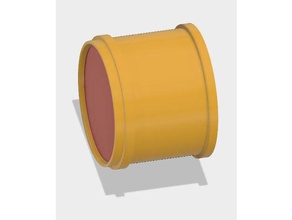 secadora de tambor, do tambor A impressão 3d 3d print model - Mito3D