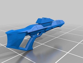 star trek compression phaser rifle props 3d print model - Mito3D