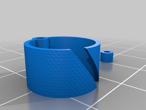 cable shroud 12mm organization customized 3d print model - Mito3D