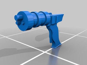 star trek gaiola pistola laser adereços 3d print model - Mito3D