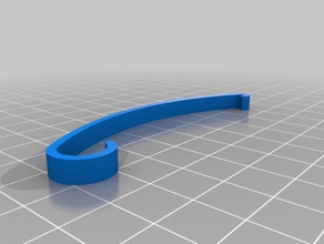 placa clip final, talvez produtos para casa personalizado 3d print model - Mito3D