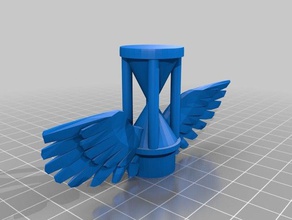 plague doctor winged hourglass 3d printing 3d print model - Mito3D