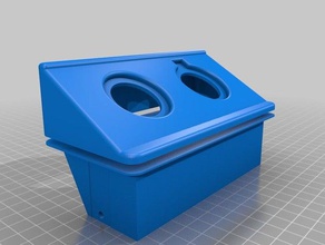 ashtray console vw vanagon automotive 3d print model - Mito3D