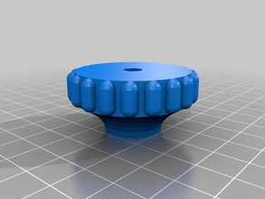my customized ultimate nut knob generator 2 diy 3d print model - Mito3D