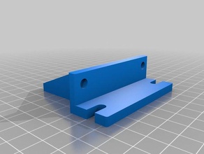 z-nut bracket larger anti backlash screws 3d printer parts 3d print model - Mito3D