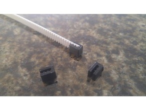 gt2 estremità del nastro clip Stampante 3d parti la cintura da 3d print model - Mito3D