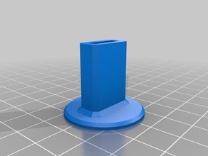 single-use eye drop holder household 3d print model - Mito3D