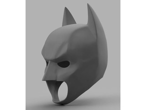 dark knight rises batman cowl Requisiten Mönchskutte dccomics 3d print model - Mito3D