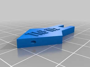 unbreakable zip toggle replacement parts 3d print model - Mito3D