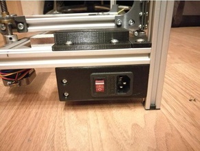 ac power box hypercube ssr 3d printer accessories 3d print model - Mito3D