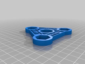 il mio personalizzato spinner tuo nome m12 dadi giocattoli meccanici su misura 3d print model - Mito3D
