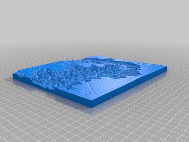 grand canyon models 3D print model - Mito3D