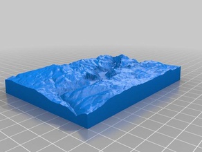 la valle di yosemite modelli 3d print model - Mito3D