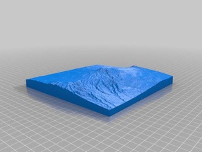 kilimanjaro Dağı modelleri 3d print model - Mito3D