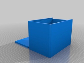 box using 90 ff creator pro bed size tool holders & boxes customized 3d print model - Mito3D