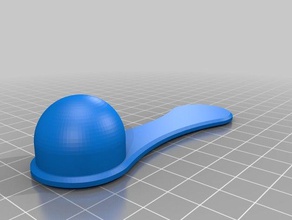 mon personnalisés cuillère-mesure de scoop l'un deux s'est terminée cuisine et salle à manger personnalisé 3d print model - Mito3D