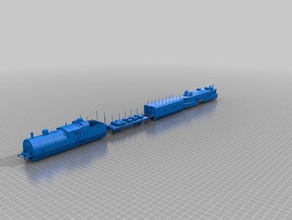 polish armoured train toy & game accessories ww2 3d print model - Mito3D