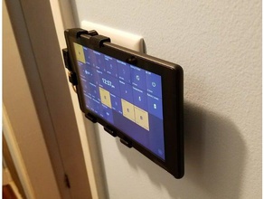 fire-Tablets Lichtschalter montieren Haushalt amazon fire tablet tablet-Halter tablet-Halterung die Wandmontage 3d print model - Mito3D