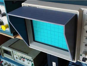 tektronix affichage de la hotte l'électronique 3d print model - Mito3D