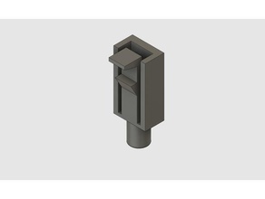 refrigirator door pin replacement kitchen & dining bauknecht 3d print model - Mito3D
