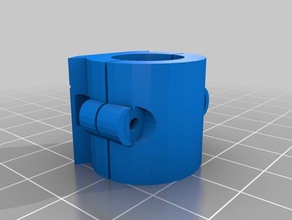 laser support softair parts 3d print model - Mito3D