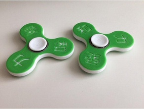 spinner caractères jouets mécaniques fidget jouet l'hiéroglyphe les hiéroglyphes 3d print model - Mito3D
