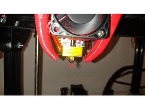 fã tronxy x3 flsun ender creality Impressora 3d acessórios 3d print model - Mito3D