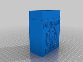 forsaken güverte kutusu oyunlar özelleştirilmiş 3d print model - Mito3D