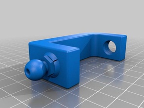 Kugelgelenk-Klemme hand-Werkzeuge ball socket Klemme 3d print model - Mito3D