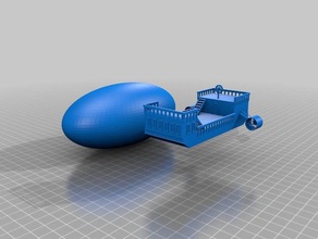 gnome ciel barge L'impression 3d 3d print model - Mito3D