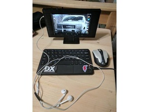 la nexus 7 tablette écran de télévision moniteur support 2013 téléphone le stand 3d print model - Mito3D